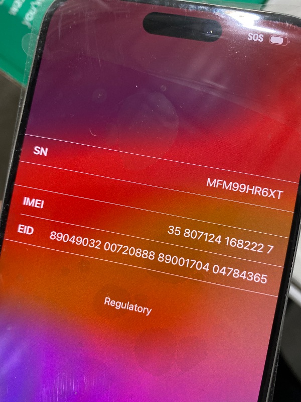 Photo 1 of Apple iPhone (Renewed Premium) 15 Pro Max, 256GB, White Titanium - Unlocked