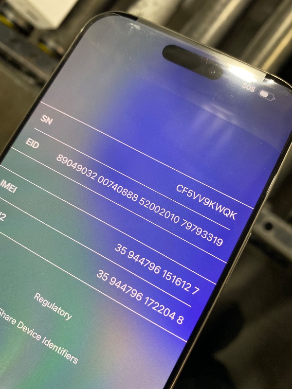 Photo 1 of Apple iPhone 16 Pro Max, US Version, 512GB, Natural Titanium - Unlocked (Renewed)