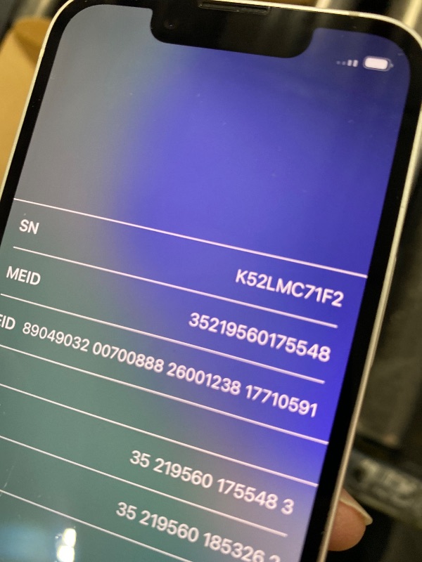 Photo 1 of Apple iPhone 13 Mini, 128GB, Starlight - Unlocked (Renewed)