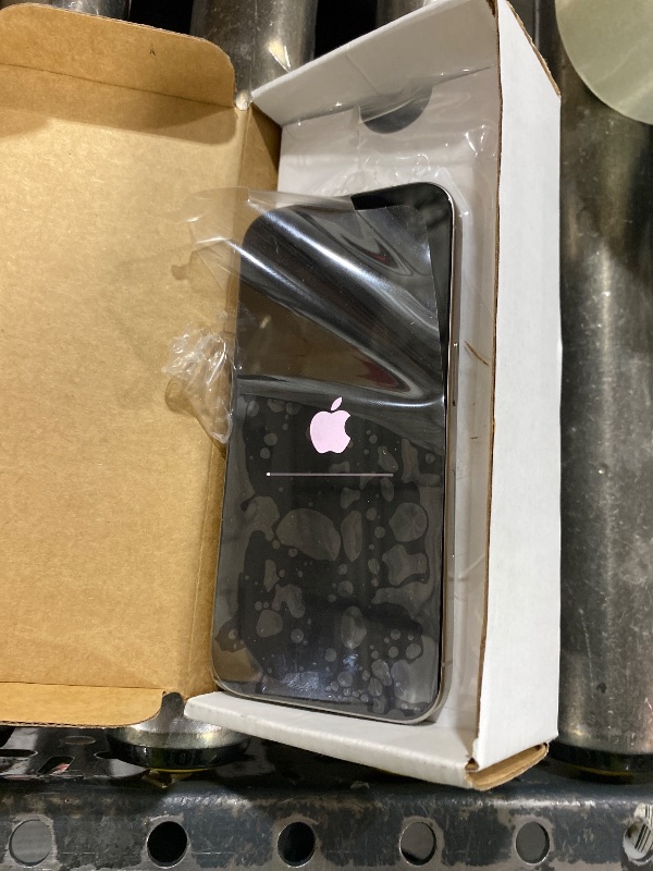 Photo 1 of Apple iPhone 15 Pro, 128GB, Natural Titanium - Unlocked (Renewed)