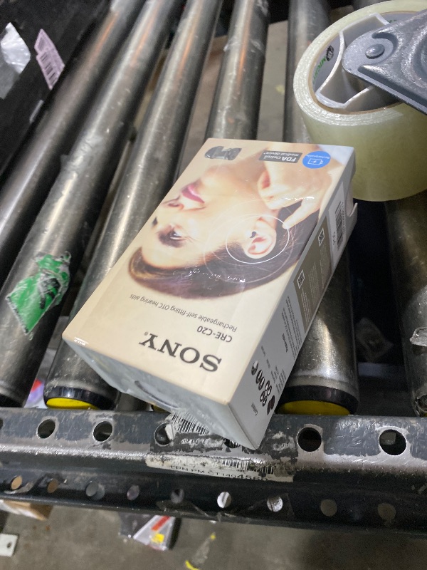 Photo 1 of Sony CRE-C20 Self-Fitting OTC Hearing Aids for Mild to Moderate Hearing Loss, Prescription-Grade Sound Quality, Compact Virtually Invisible Design, Customizable App, and Rechargeable Battery