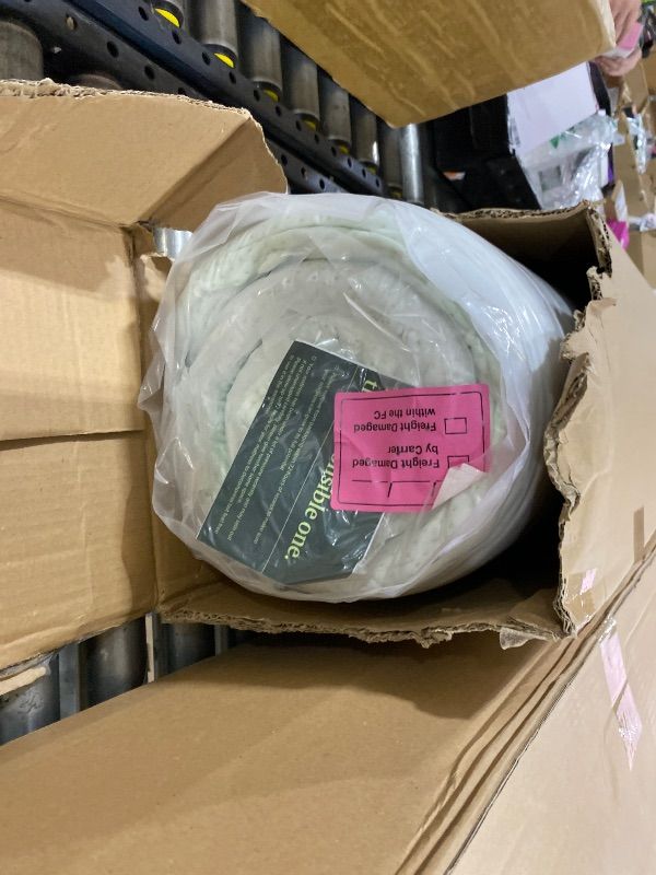 Photo 1 of Zinus 12 Inch Queen Green Tea Memory Foam Mattress [New Version], Fiberglass Free, Medium Firm Feel, Zoned Pressure Relief, Certified Safe Foams & Fabric, Mattress in A Box