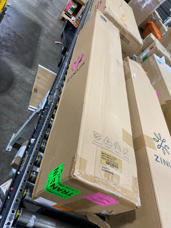 Photo 1 of Zinus 12 Inch Queen Green Tea Memory Foam Mattress [New Version], Fiberglass Free, Medium Firm Feel, Zoned Pressure Relief, Certified Safe Foams & Fabric, Mattress in A Box