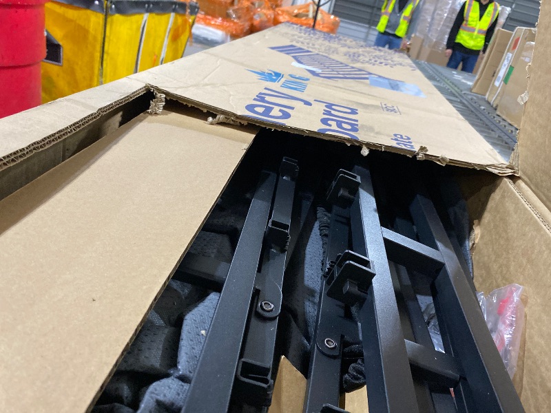 Photo 1 of MAF 5 Inch King Box Spring, Low Profile Box Spring King Siz 3500 lbs Black Heavy Duty Metal Mattress Foundation with BoxSpring Cover, No Squeaky, Easy Assembly