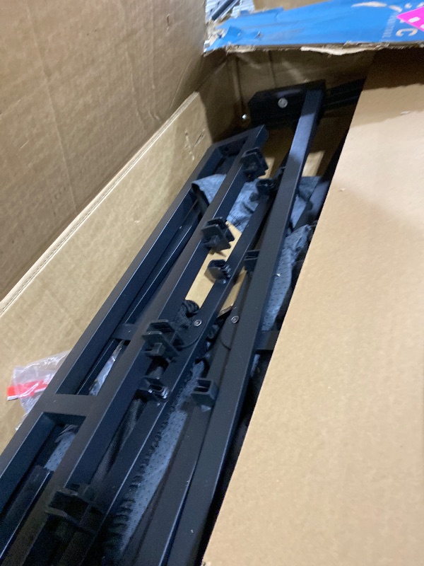 Photo 1 of MAF 5 Inch King Box Spring, Low Profile Box Spring King Siz 3500 lbs Black Heavy Duty Metal Mattress Foundation with BoxSpring Cover, No Squeaky, Easy Assembly