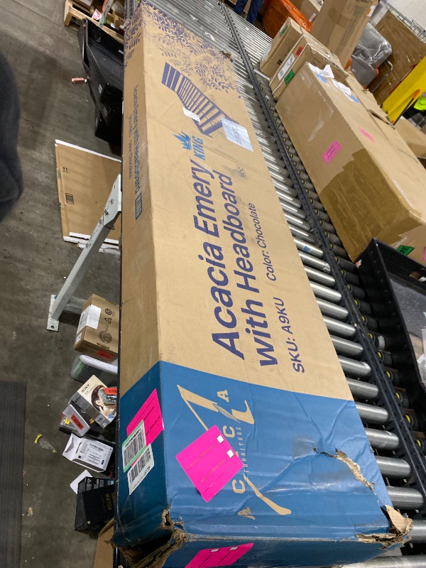 Photo 1 of MAF 5 Inch King Box Spring, Low Profile Box Spring King Siz 3500 lbs Black Heavy Duty Metal Mattress Foundation with BoxSpring Cover, No Squeaky, Easy Assembly