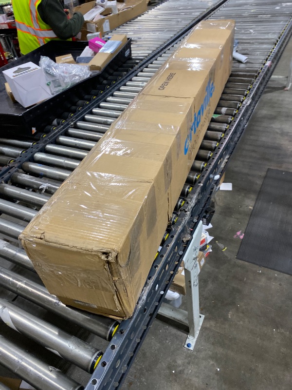 Photo 1 of 
72" Floating Mantel Shelf - Modern White Fireplace Mantel with Matte Lacquer Finish for Living Room Elegance (72", White)