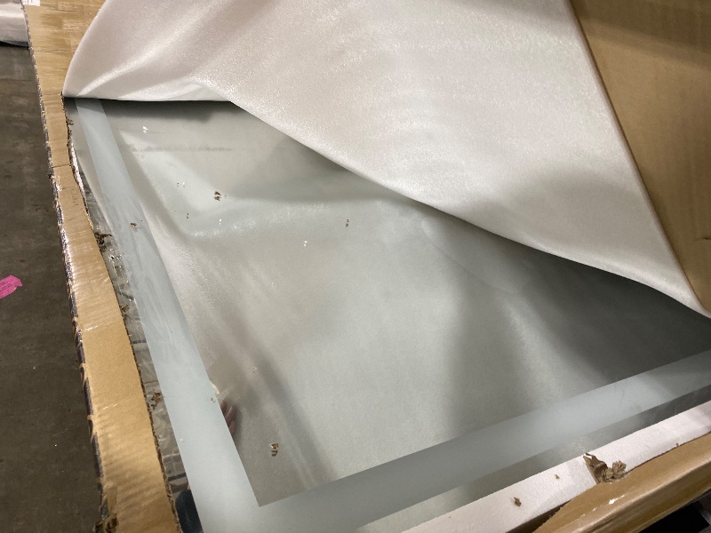 Photo 1 of ODDSAN 68x40 LED Lighted Mirror for Bathroom Wall Mounted, Dimmable Vanity Mirror with Lights, Anti-Fog, ETL Listed (Backlit and Front Lighted)