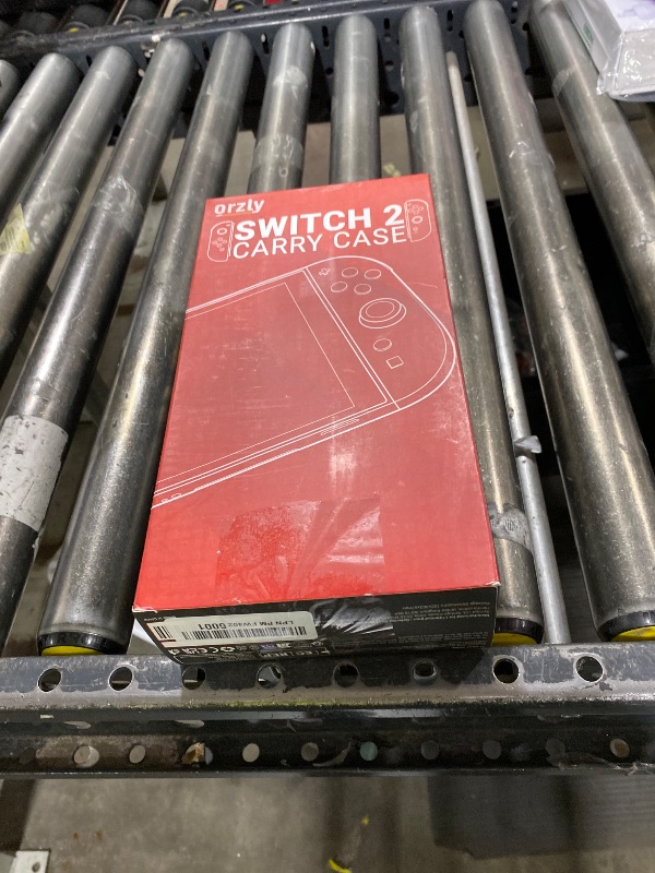 Photo 1 of Orzly Case Compatible with Nintendo Switch 2 Protective Carry Case (2025 Model) with Screen Padding, Game Card microSD Pockets for Console and Accessories Screen Size 7.9" - Gift Boxed