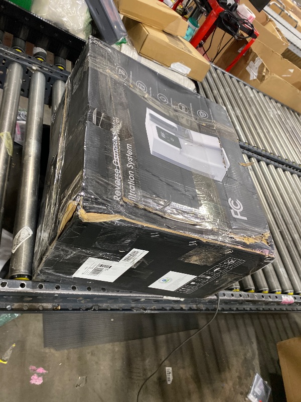 Photo 1 of Reverse Osmosis System Countertop, Portable 5 in 1 RO Water Filtration System, 3:1 Pure to Drain Ratio Purifier, TDS & Filter Monitor, Water Filter for Home, Office, RV White