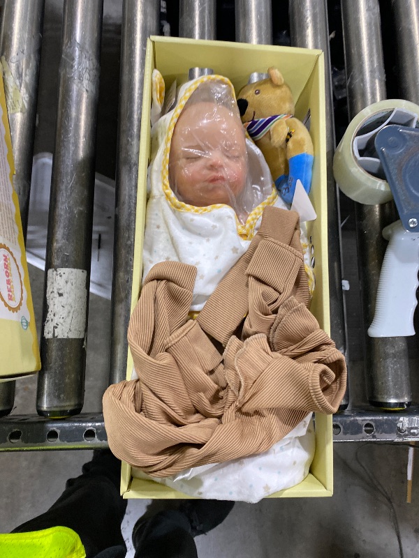 Photo 1 of BABESIDE 16 Inch Silicone Baby Doll Weighted 4 Pounds,[NOT Vinyl] Realistic Baby Doll Girl Lifelike Reborn Baby Dolls Silicone Full Body Gift with Accessories for Kids 3+ & Collectors