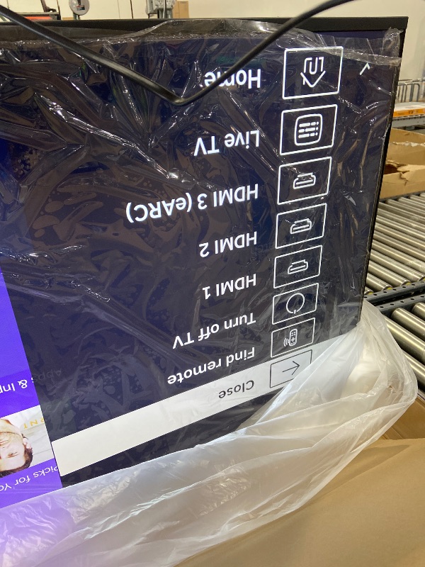 Photo 1 of Roku Smart TV 2025 – 50-Inch Select Series, 4K HDR TV – RokuTV with Enhanced Voice Remote – Flat Screen LED Television with Wi-Fi for Streaming Live Local News, Sports, Family Entertainment