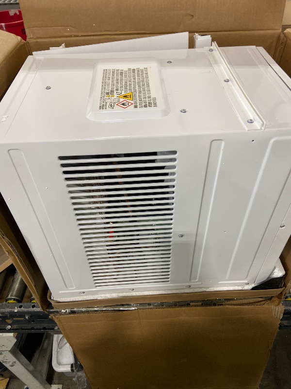 Photo 1 of Keystone 8,000 BTU Slider Window Air Conditioner and Dehumidifier, 115V Air Conditioner Window Unit for Bedroom, Living Room, and Small-Medium Sized Rooms up to 350 Sq.Ft., 4-Way Air Direction Control