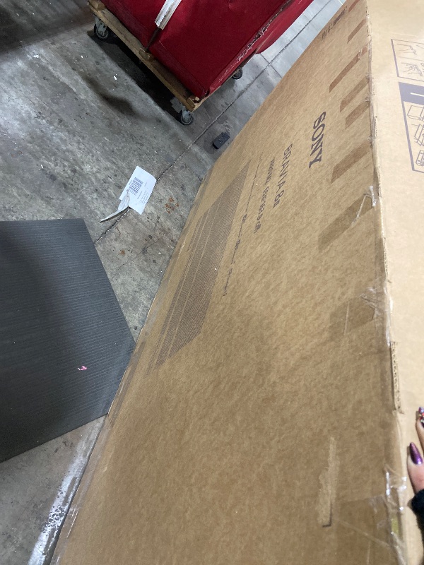 Photo 1 of FOR PARTS ONLY - Sony BRAVIA 8 II 65 Inch TV, QD OLED, 4K Smart Google TV, XR Processor with AI Technology, Ultra Slim Design, 120hz Television, Dolby Vision/Atmos, Exclusive Features for PS5, K-65XR80M2, 2025 Model