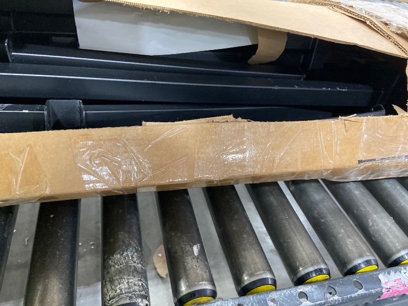 Photo 1 of Eastrexon Folding Chair Rack, Heavy-Duty Folding Chair Cart with Swivel Wheels, Holds 12 Tables or 84 Chairs, Up to 1000 LBS Capacity, 2 Binding Ropes, Dust Cover, 72“L x 33”W x74”H, Black