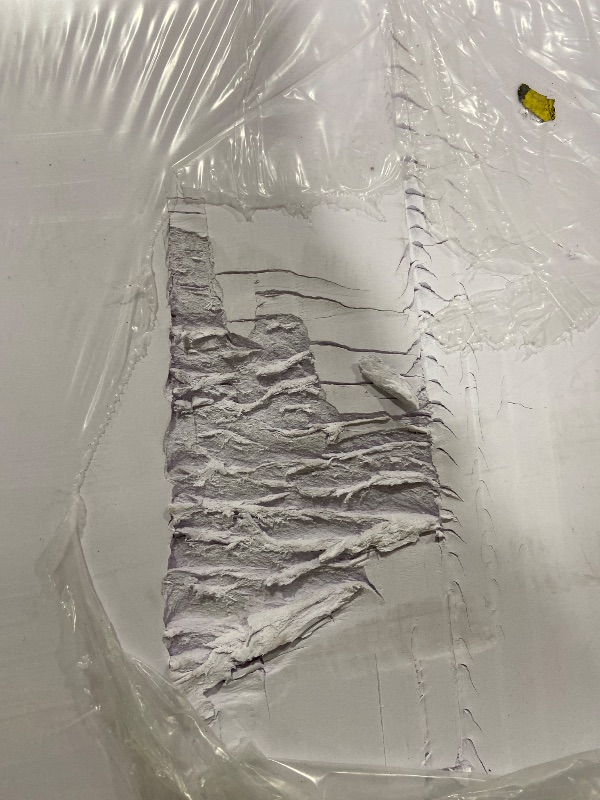 Photo 1 of FOR PARTS ONLY - VIZ-PRO Magnetic Dry Erase Board, 96 X 48 Inches, Foldable Wall-Mounted Whiteboard with Silver Aluminum Frame & Marker Tray for School Office and Home 8' X 4'