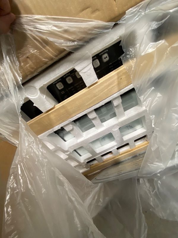 Photo 1 of BLACK+DECKER Small Portable Washer, Washing Machine for Household Use, Portable Washer 1.7 cu.Ft with 8 Cycles, Transparent Lid & LED Display