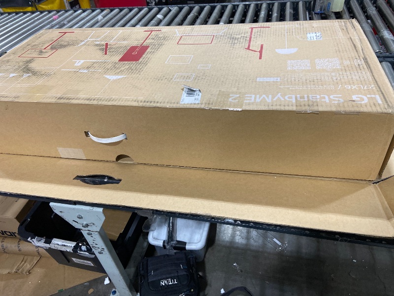 Photo 1 of LG 27-Inch StanbyME 2 with Folio Cover, Portable Touch Screen, Dolby Vision, HDR10, Filmmaker Mode, Built-in Battery, Full Swivel Rotation (27LX6TYGA, 2025)