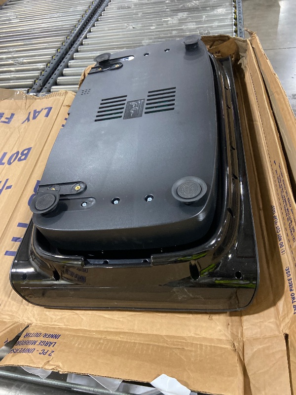 Photo 1 of Lifepro Voice-Controlled Vertical Motion Vibration Plate for Lymphatic Drainage with Heat Therapy – Whole Body Curved Vibrating Platform for Muscle Relaxation & Recovery, 265 lb Max Load