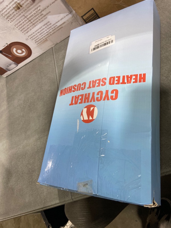 Photo 1 of 10000mAh Heated Seat Cushion Battery Operated - Foldable Portable USB Rechargeable Heating Seat Cushion for Office, Bleacher, Stadium,