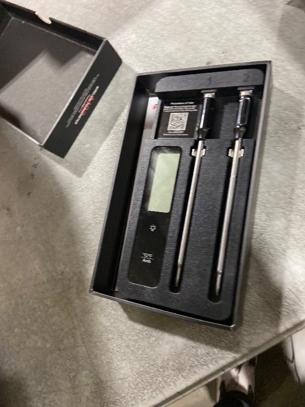 Photo 1 of Smart Wireless Meat Thermometer with Dual Probes, Bluetooth & WiFi Combo, High Precision & Fast Response for BBQ, Grill, Smoker, Oven, Air Fryer