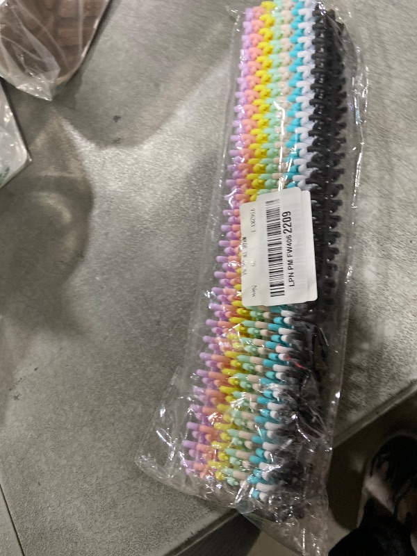 Photo 1 of 16 Pack Binding Combs Comb Binding Spines Plastic Spiral Bindings Coils 30 Ring Binder Combs and Spines for Student Teacher Business Document File Notebook File Making (Colorful)