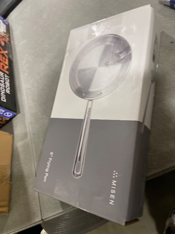 Photo 1 of Misen 5-Ply Stainless Steel 6" Frying Pan - Professional Cookware for Induction, Gas and Electric - Dishwasher Safe, Oven Safe to 800°F - Durable, Versatile, Even Heating