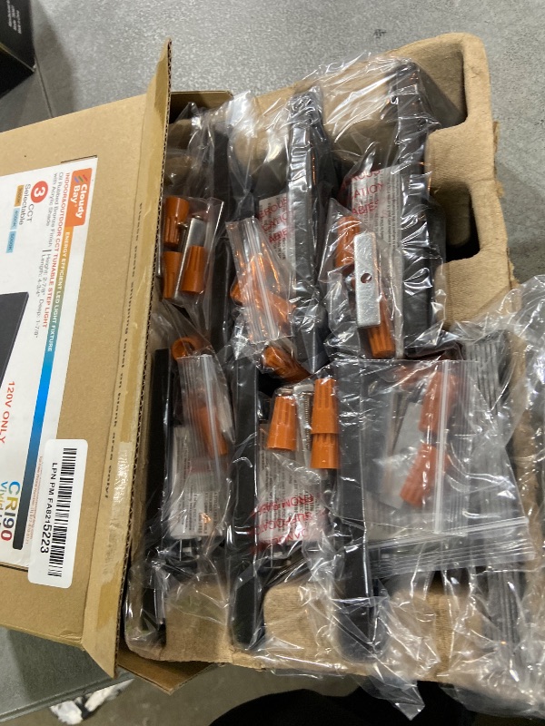 Photo 1 of CLOUDY BAY Dimmable Upgraded 3 Color 120V LED Indoor Outdoor Step Lights,3000K/4000K/5000K 3W 55lm,Stair Light,Oil Rubbed Bronze,6 Pack