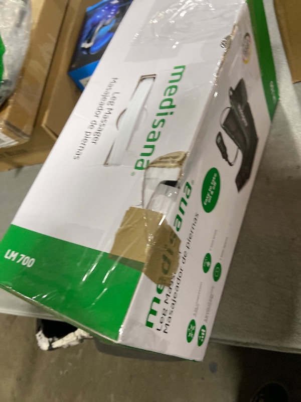 Photo 1 of Medisana Leg Massager with Heat and Compression, Leg Massager for Circulation and Pain Relief, Foot and Calf Massager Machine for Edema, Relax Recover-Birthday Gifts for Dad Men Mom Women