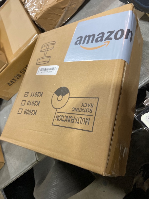 Photo 1 of 2 Tier Medicine Cabinet Organizer, Rotary Turntable Organizer for Medicine and Vitamin Bottles, Under Sink Organizer for Medicine, Bathroom Cabinet Storage, Tray has Removable Dividers, Easy Assembly