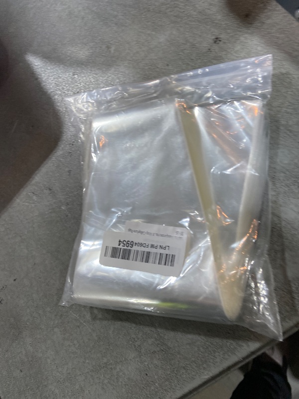 Photo 1 of 100 Pcs Transparent Flower Packaging Bags,Clear Plastic Flower Bouquet Bag Sleeve Cellophane Bags Rose Packaging Gift Wrap Cellophane for Valentine's Day, Gift Wrap Cellophane Bags