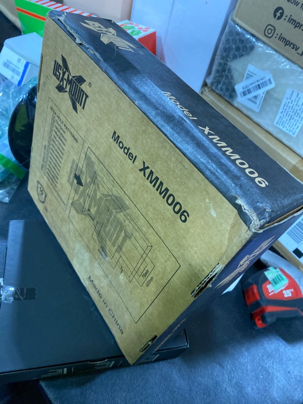 Photo 1 of USX MOUNT UL Listed Full Motion TV Mount, Swivel Articulating Tilt TV Wall Mount for 26-65 Inch LED, 4K, Wall Mount Bracket with VESA 400x400mm Up to 77lbs, Perfect Center Design -XMM006-1