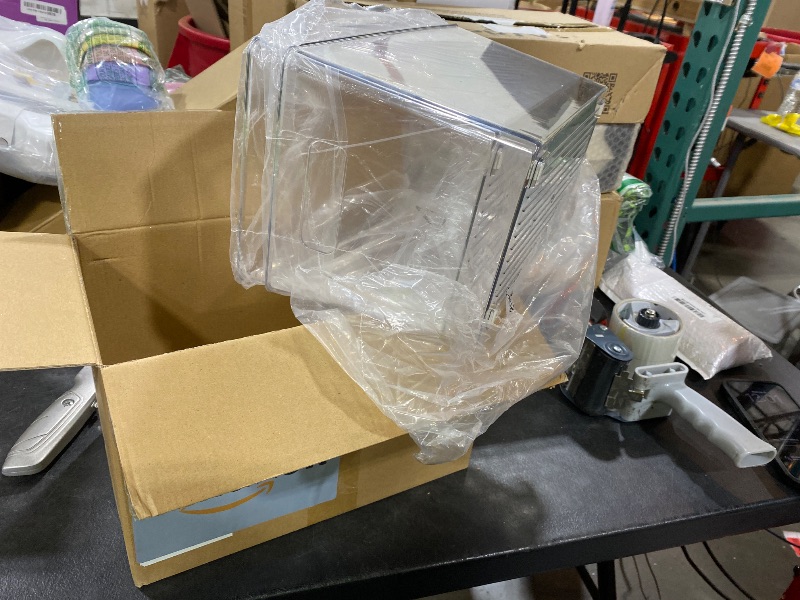 Photo 1 of 2pc Box Storage Box Freezer Bins Fridge Organizer Pantry Locker Organizer Beverage Container Storage Drawer Clear Refrigerator Plastic Food Container Drainage Tank Fruit re-usable (11"x5"x7)