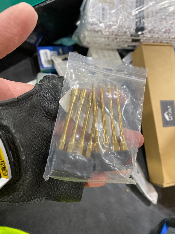 Photo 1 of **BITS ONLY, NO HANDLE** INJORA 8 in 1 RC Hex Screwdriver Nut Driver & Phillips Screwdriver Tool Set, 1/4" Drive Hex Bit Set, Allen Wrenches For 1/18 1/24 RC Mini Crawler Car Axial SCX24 AX24 FMS FCX24 TRX4M