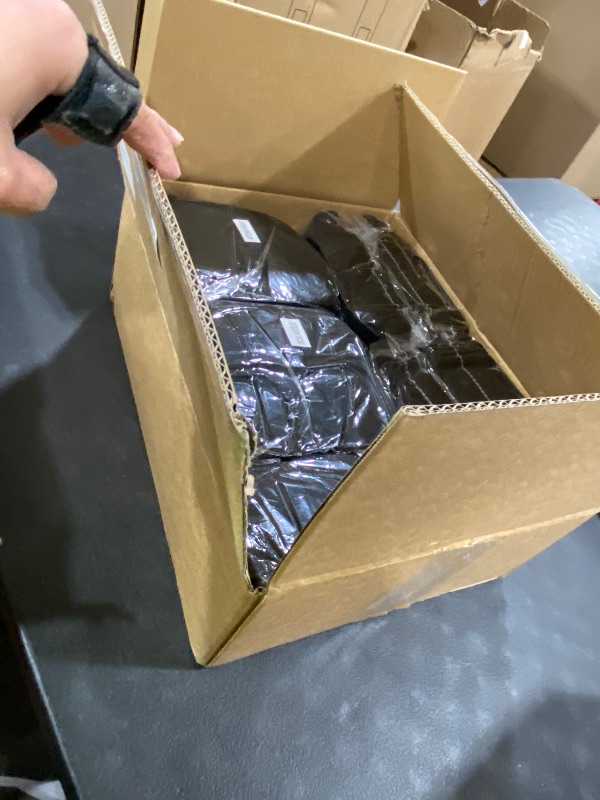 Photo 1 of 10 Pack Picnic Table Cover Fitted Tablecloth for 8 Foot Rectangle Tables Elastic Waterproof Stretch Washable Patio Folding Outdoor Spandex Table Cloth for Camping Banquet and Parties (Black,30" x 96")