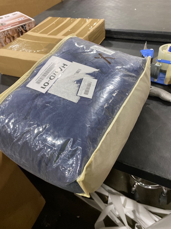 Photo 1 of BRILLMAX 6 Pack Navy Blue Round Tablecloths 120 Inch for 60” Tables - 150 GSM Polyester Fabric, Floor Length Drop, Water, Stain & Wrinkle Resistant Cloth Cover for Wedding Reception Banquet Dining