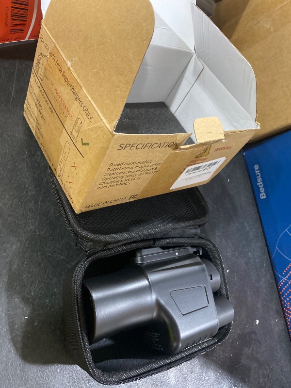 Photo 1 of RAMATA fit for Tesla Supercharger to Charge Ford F150 Lightning, Cadillac Lyriq Hyundai ioniq, Mach-E, GM, Rivian, Mercedes NACS to CCS Adapter 500A DC Fast Charging More CCS1 Electric Vehicle