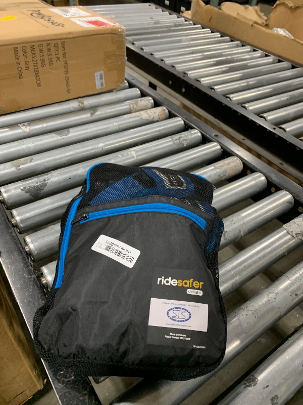 Photo 1 of RideSafer - Small Blue, Lightweight, Compact, Portable Car Seat - Perfect for Travel and Everyday Child Safety