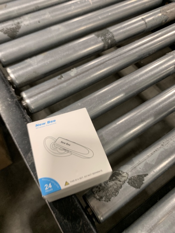 Photo 1 of [2 Pack] Bluetooth Earpiece Wireless Handsfree Headset V5.0 24 Hrs Driving with Mic 60 Days Standby Bluetooth Headset for iPhone Android Samsung Driver