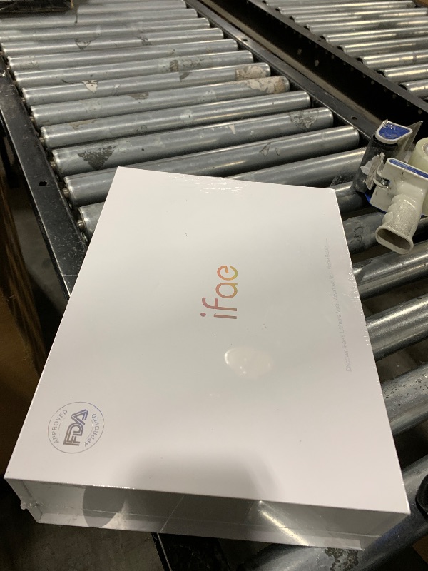 Photo 1 of Red Light Therapy Mask for Face and Neck, 7 Colors with NIR Led Face Mask Light Therapy with Eye Protection and Remote, Rechargeable Ergonomic Design for True Anti-Aging Skincare at Home White