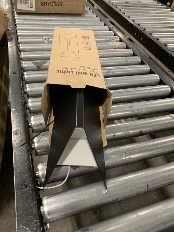 Photo 1 of rosykite 22W Dimmable LED Outdoor Wall Sconce,Modern Up Down Porch Lights 2700K 3000K 3500K 4000K 5000K 5 Colors Changeable,1800 Lumens Outdoor Wall Lights Exterior for House,Garage Door 2 Pack