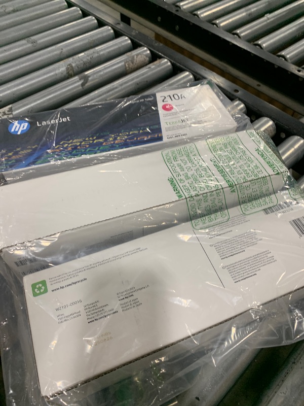 Photo 1 of 210A Toner Cartridges 4 Pack (with Chip) Compatible Replacement for HP 210A 210X for Color Laserjet Pro MFP 4301fdw 4301fdn Pro 4201dw 4201dn Series Printer Ink W2100A W2100X High Yield (BCMY, 4-Pack)