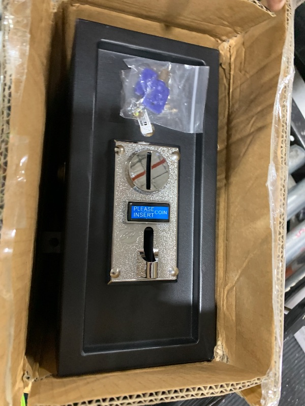 Photo 1 of Sintron ST-004 110V Ethernet Edition LCD Upgrade Coin & Mobile Payment for Apple Pay Paypal Operated Timer Control Power Box for Vending Machine, Gaming Machines, Shoe Polisher, Washing Machines