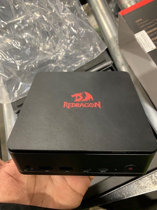 Photo 1 of Redragon MPC745 Mini PC AI NPU AMD Ryzen 7 8845HS Processor(MAX 5.1 GHz), Mini Desktop Computer w/Radeon 780M Graphics & 16GB DDR5 RAM 1TB PCIe M.2 SSD, Support Ethernet, 4K UHD, WiFi, BT 5.2, USB 4.0