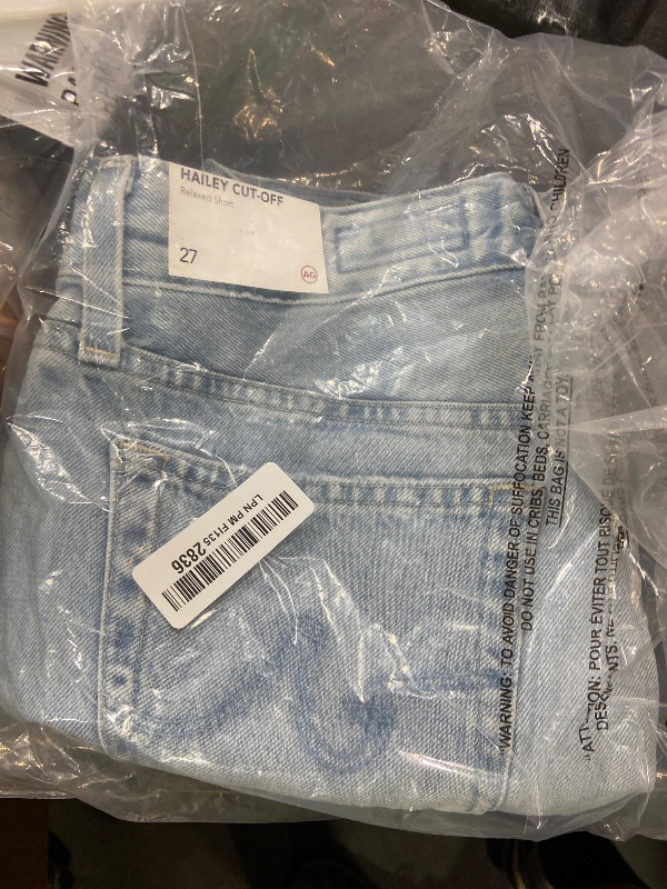 Photo 1 of AG Adriano Goldschmied Hailey High Rise Cut Off Short Jean - Recall, 27