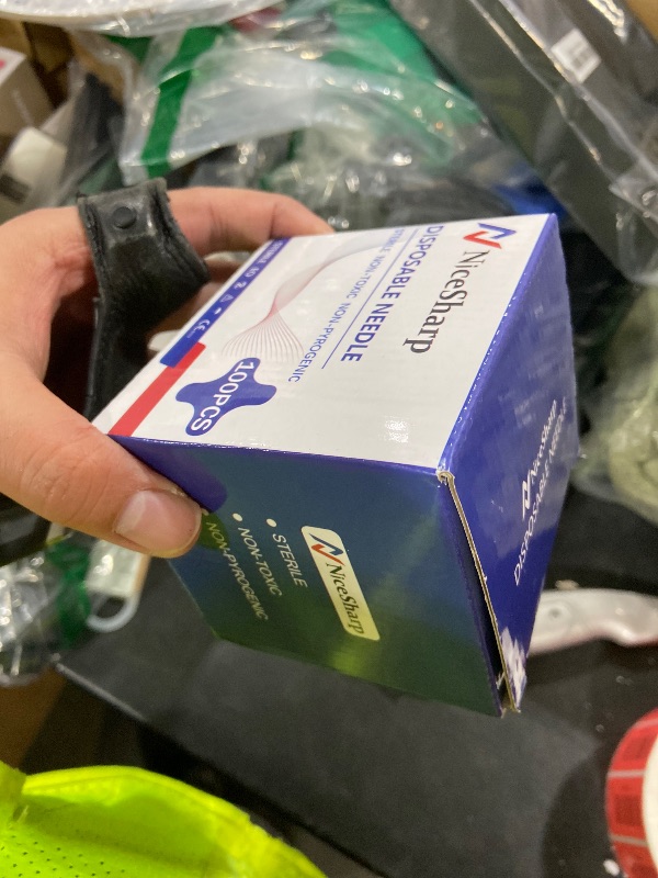 Photo 1 of 100PCS 29Ga 1/2 inch(13mm) Needle Lab Accessories, Refilling Inks,Individually Packaged