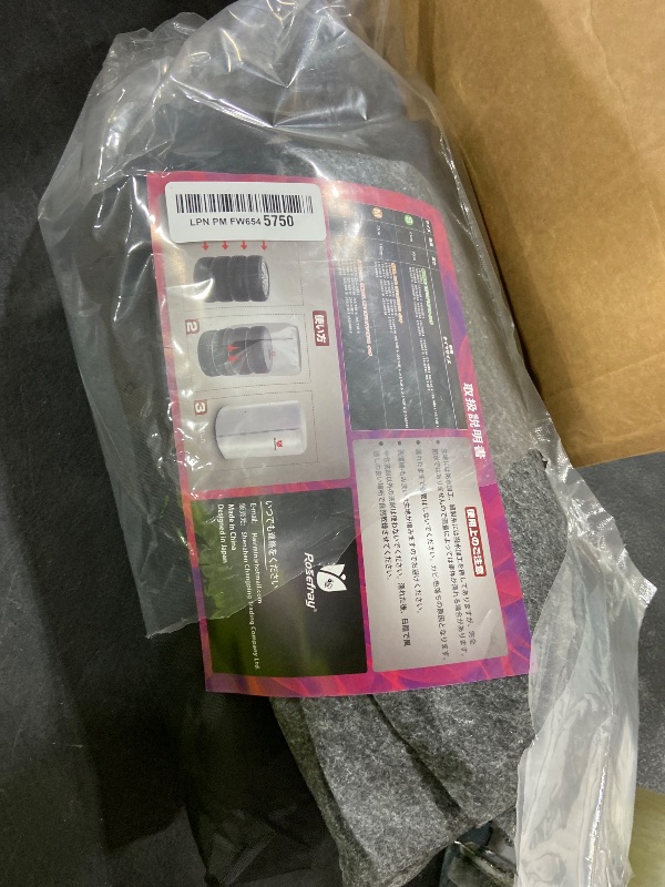 Photo 1 of Rosefray Tire Cover Outdoor with 4 Felt Pads 420D Waterproof 4 Tire Storage (15/16/17/18 inch) Black- (M-28.7inches in Diameter)