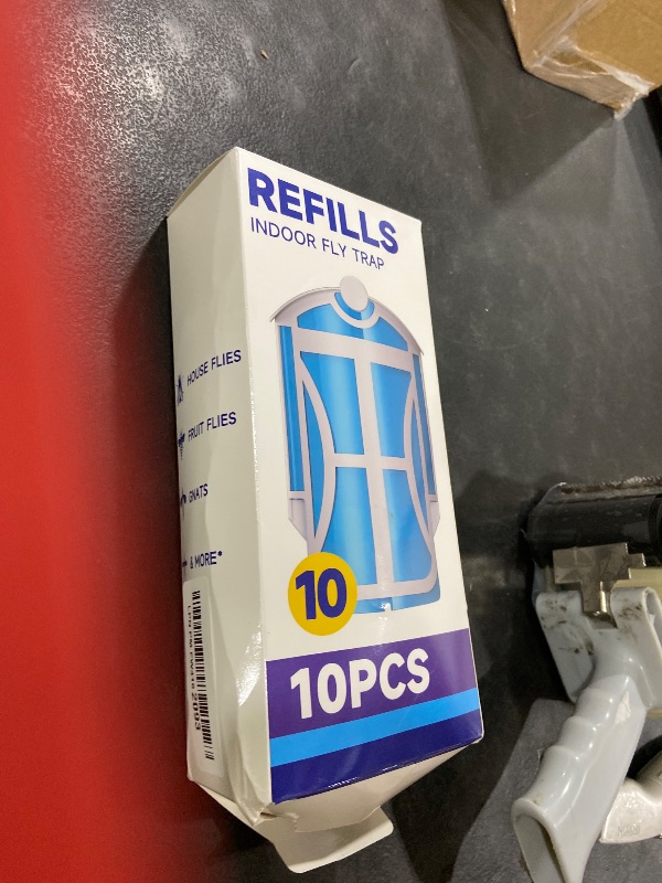 Photo 1 of 10 Pack Flying Insect Trap Refills, Compatible with Flying Insect Trap M364 M364A and Max, Catch Gnats, House & Fruit Flies - Easy to Use - Mess-Free Disposal