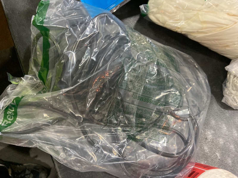 Photo 1 of 25FT Flat Plug Surge Protector - 8 Outlet & 3 USB Port (A & C) Power Strip Extension Cord, Wall Mountable Desk Power Strip for Home Office - Black - ETL Listed