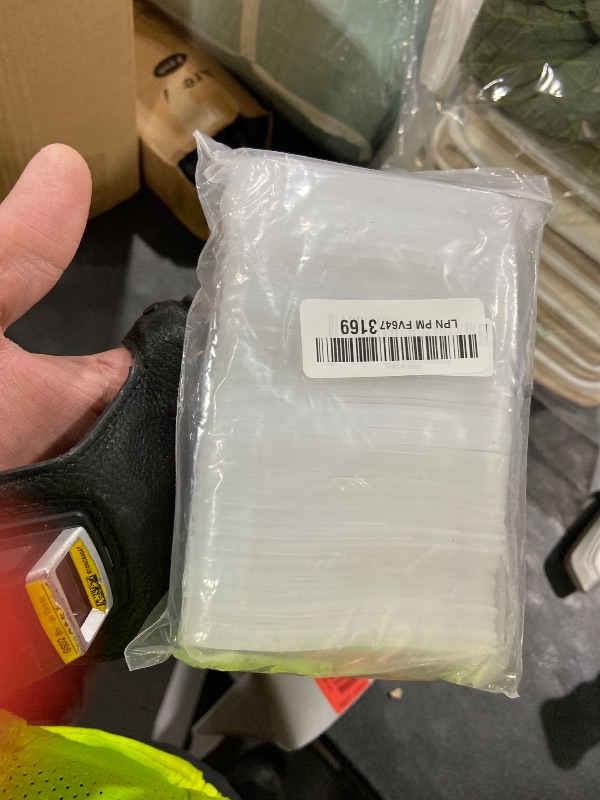 Photo 1 of 100 Pieces Clear Clothes Hanger Grips Non-Slip Rubber Clothing Hanger Strip Shoulder Strips for Wood Plastic Hangers Closet